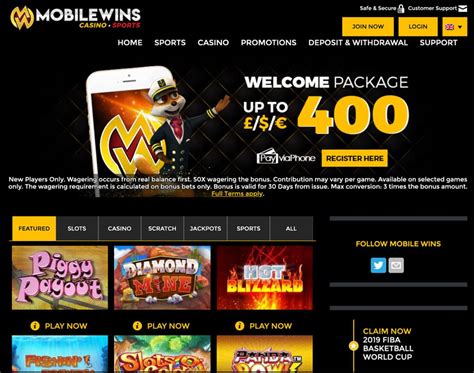 MobileWins Casino Review .